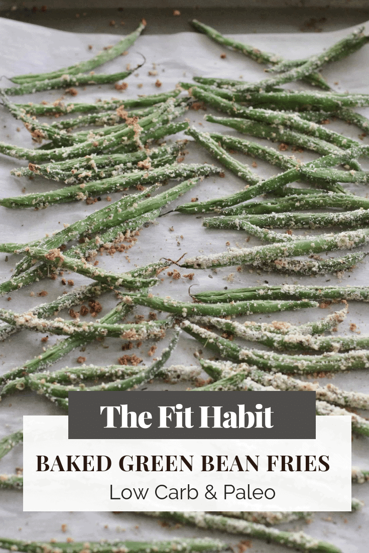 Baked Green Bean Fries Gluten Free + Low Carb
