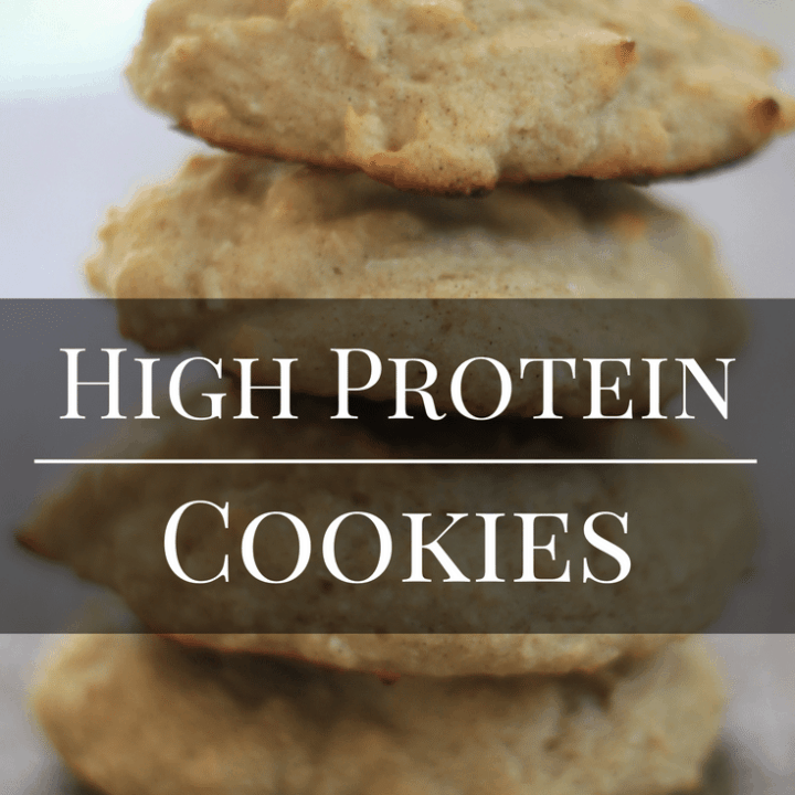 A high protein cookie recipe made with oats Gluten & sugar free