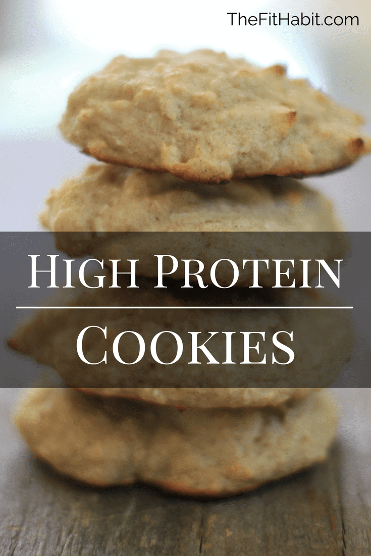 High Protein Chocolate Chip Cookies