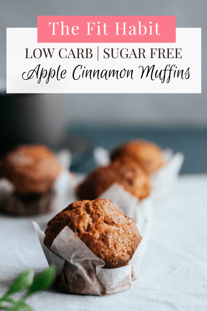 Apple Cinnamon Muffins Low Carb, Sugar and Gluten Free The Fit Habit