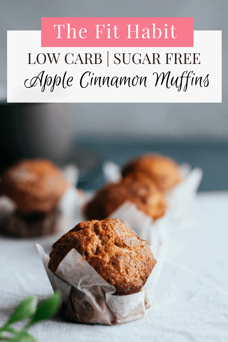 Apple Cinnamon Muffins Low Carb, Sugar and Gluten Free The Fit Habit