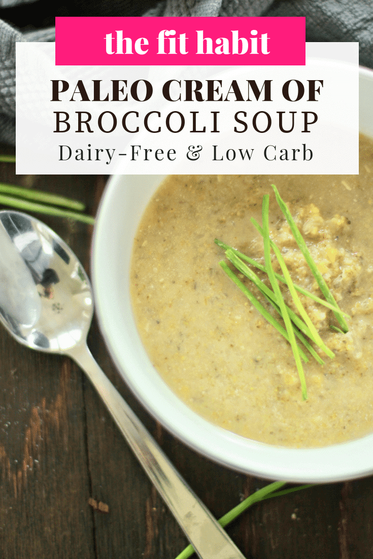 Simple Keto Cream of Broccoli Soup Recipe The Fit Habit